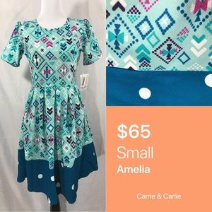 NWT LuLaRoe Dipped Amelia Small or Large